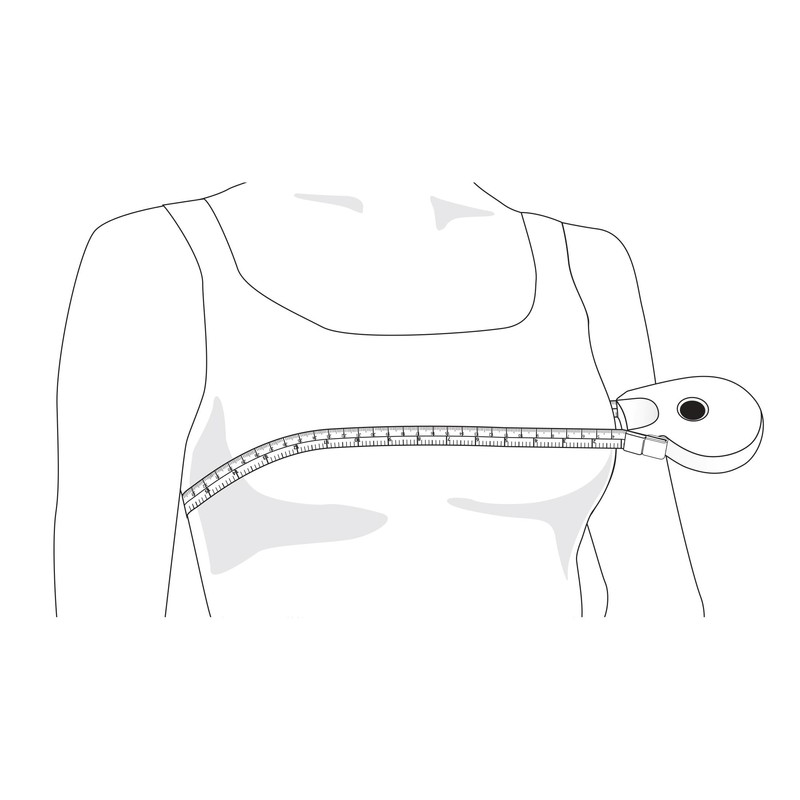 Dritz 60' Wrap N Stay Retractable Tape Measure, 5/8' Wide