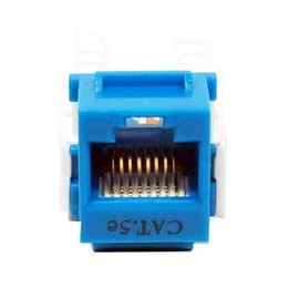 SF Cable, CAT5E Punch Down 110 Type Keystone Jack Blue