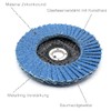 Serrated Disc 76 x 10 mm Grain 120 Suitable for