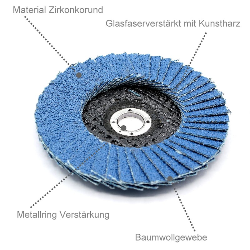 Serrated Disc 76 x 10 mm Grain 120 Suitable for