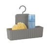 WENKO Minas Taupe Shower Caddy Wall Basket