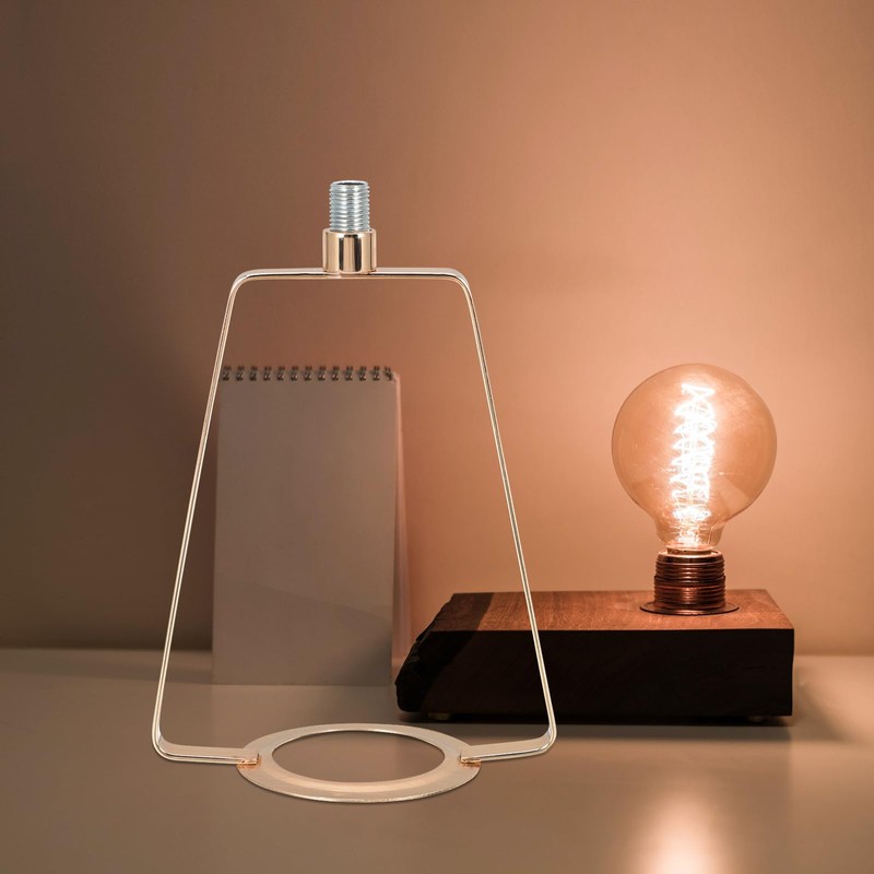 Lamp Shade Harps Holder, Adjustable Kit - E26 UNOs Light