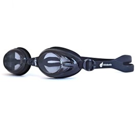 Blithetic Adult Anti Fog Swim Goggles, Shortsighted Myopia Swimming Goggles for Nearsighted Vision MS 5000P Black Black Myopia(-5)