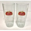 Stella Artois 25 cl Belgium Beer Glass - Set of
