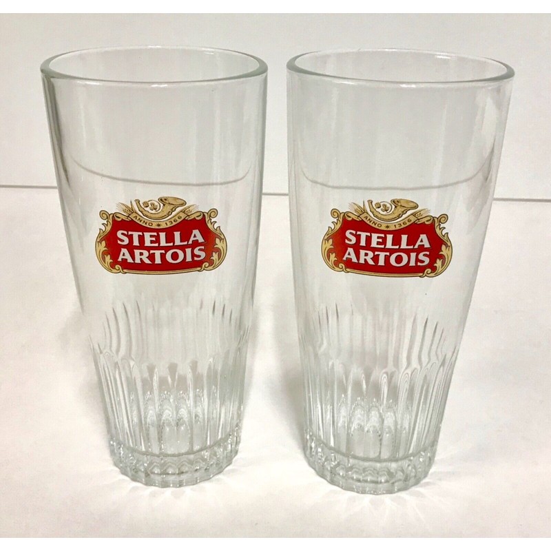 Stella Artois 25 cl Belgium Beer Glass - Set of