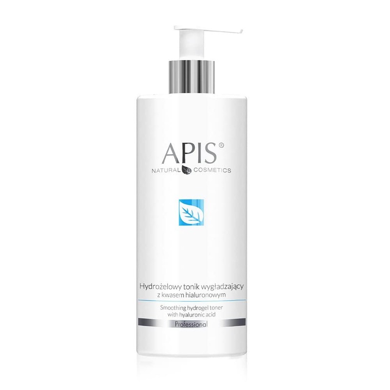 APIS Smoothing Hydro Gel Facial Toner with Hyaluronic Acid, Cucumber,