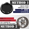 KitsPro 2.7Inch 69MM Wheel Center Caps for Honda Accord Civic