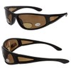 Mens Wrap Around Sport Sunglasses Polarized & Bifocal Reading Lens