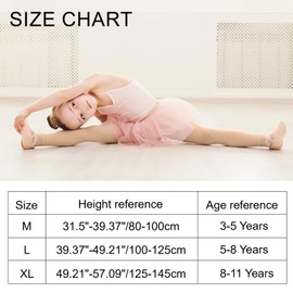 SGQTZDZQ Footless Dance Ballet Tights Girls Leggings School Uniform Tights for Kids 3 Pairs Black Pink (UK, Age, 8 Years, 11 Years, Regular, Beige)