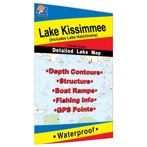 Lake Kissimmee Fishing Map