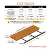 2pcs Floating Shelf Bracket Heavy Duty Hidden Metal Brackets for
