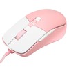 Wired Mouse Ergonomic Streamlined Cool RGB Optical Sensor Gaming Mechanical