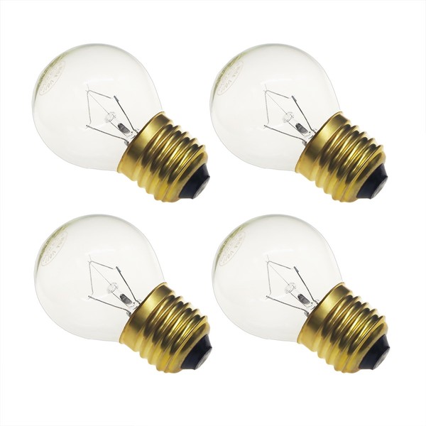 Jslinter Bombilla para horno de electrodomésticos de 40 W, alta