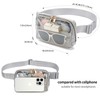 Clear Fanny Pack Belt Bag Stadium Approved for Women Men