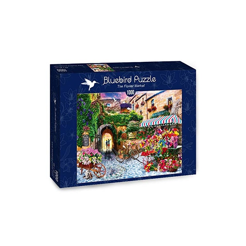 Puzzle The Flower Market 1000 pieces