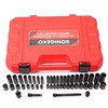 SONIGEKO Socket Set 3/8" Drive Impact Socket Set,48-Piece 6 Point