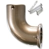 WAKI Warm Handrail 35 Hardware HIT135 End Elbow, Bronze