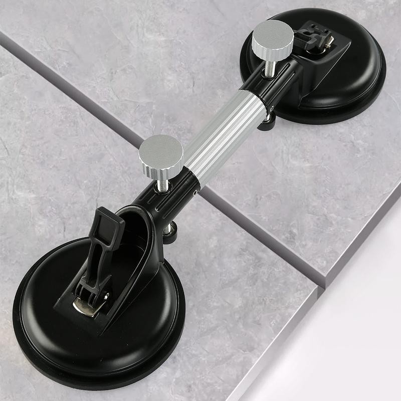 2PCS Pro Countertop Alignment Clamps - Adjustable Vacuum Suction for