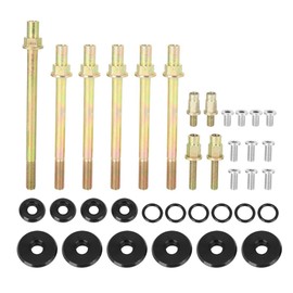 X AUTOHAUX Aluminum Alloy Low Profile Engine Valve Cover Washer Bolt Gasket Kit for Honda K-series