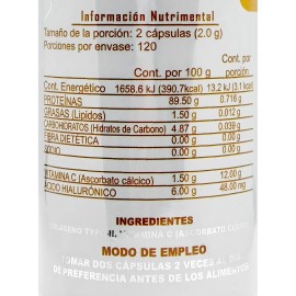 Colágeno Tipo 2 Colágeno De Pollo 120 Cápsulas Resarsa