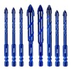 NEWTACNA 8 Pcs Masonry Drill Bit Set