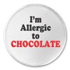 A&T Designs - I'm Allergic to CHOCOLATE 3" Sew On