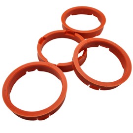 NAAA 4 x centring rings 73.1-63.4 | 73.1 to 63.4 | red