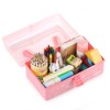 Funtopia Plastic Art Box for Kids, Multi-Purpose Portable Storage Box/Sewing/Tools