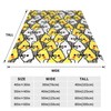 Too Many Cockatiel Blanket Flannel Fleece Throw Blanket Durable Couch