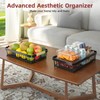 Sevenblue 2 Tier Large Fruit Basket for Kitchen Counter with