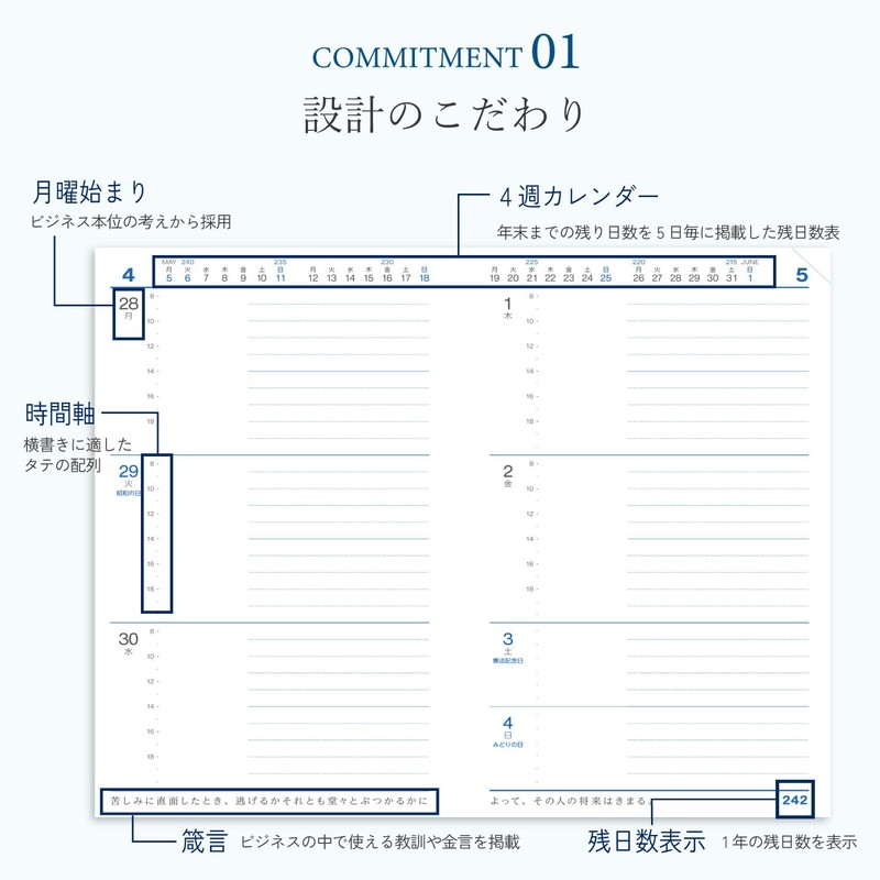 blue diary date begins January 2025 bd