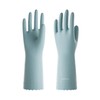 wahoo Skin-Friendly Cleaning Gloves, Dishwashing Rubber Unlined Gloves, Kitchen, Non-Slip,
