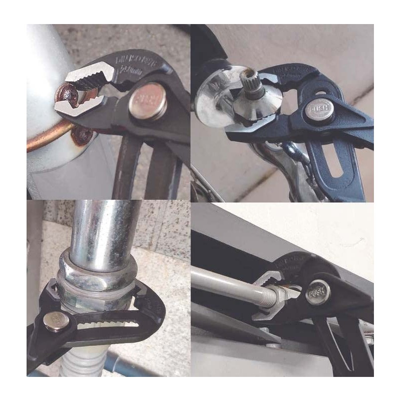 VAMPLIERS 10" Slip Joint Water Pump Pliers Quick Adjusting Groove