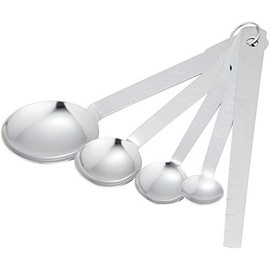 Wahei Freiz GC-216 Cookware Stainless Steel Measuring Spoons, Set of 4, 0.04, 0.004, 0.08, 0.08, 0.05, 0.5, 0.5, 0.5, 0.5, 0.5, 0.5, 0.5, 0