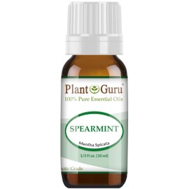 Spearmint Essential Oil 10 ml. 100% Pure Undiluted Therapeutic Grade for Aromatherapy Diffuser