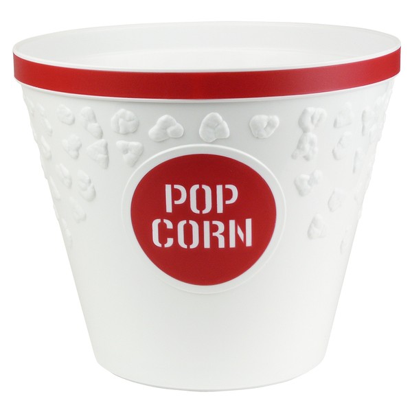 Hutzler Popcorn Bucket, Red Large