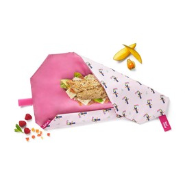 Roll'eat ® - Boc'n'Roll Animals Reusable and Ecological Sandwich Holder for Children without BPA, Tucan