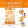 CLEARALIF Laundry Detergent Sheets, Orange, 64 Load, CLEARALIF Laundry Detergent
