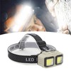 Rechargeable LED Headlamp Motion Sensor USB Charging Multifunction COB Headlamp
