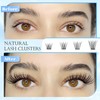 PHKERATA PHKERATA Natural Eyelash Clusters Wispy Lashes Clusters C Curl