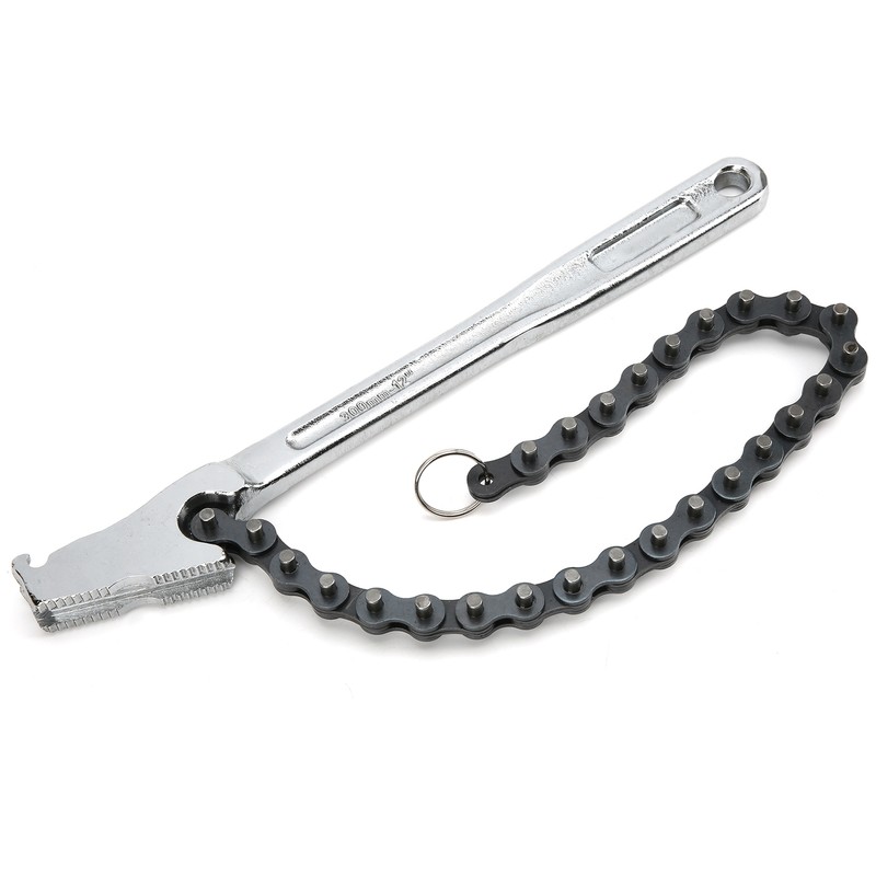 Chain Wrench High Hardness Surface Polished ChromePlated Chrome Vanadium Steel
