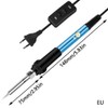 Soldering Iron Set, Grey Ockered Soldering Iron 19 in 1