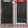 MYFAMIREA T-Shaped Door Draft Stopper 1.37IN x 10FT Silicone Weather