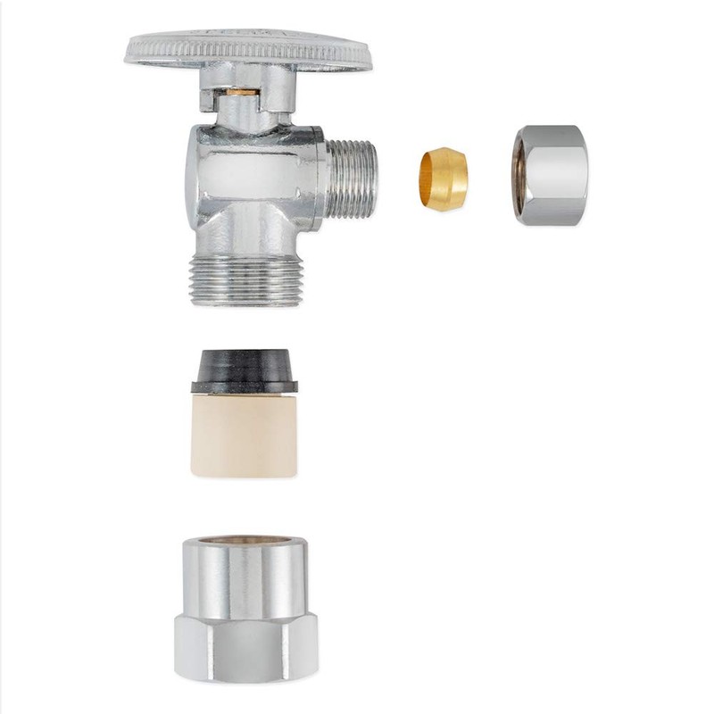 Eastman 1/2 inch CPVC x 3/8 inch OD Compression Quarter