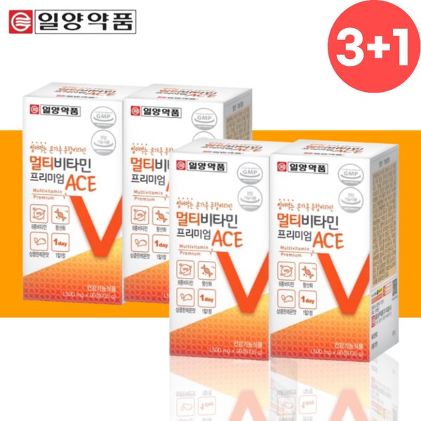 [On Sale] Ilyang Pharmaceutical Multivitamin Premium ACE Nutrient, approximately 12 months supply / [온세일]일양약품 멀티비타민 프리미엄 ACE 영양제 약 12개월분