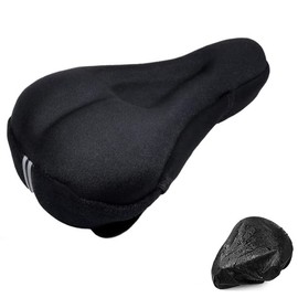 Magi's Gift Bicycle Saddle Cover, Super Thick, No Butt Pain, Road Bike Saddle Cover with Waterproof Cover, Reflective Strap, New Magnetic Tape Bicycle Saddle Cushion, Bicycle Saddle, Painless, Road Bike, Cross Bike, Mountain Bike