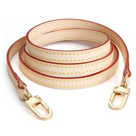 Senral Long Vachetta Leather Strap 100/110/120/130/140 cm Narrow Shoulder Strap for Favorite MM Pochette Accessories Small Pouch