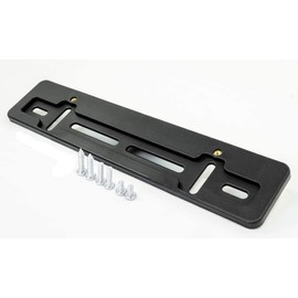 Front License Plate Tag Holder Mounting Mount Adapter Bumper Kit Bracket for Acura (All Models) Quantity Discount (9.45$ to 5.60$)(each with 6 Screws+2 Built In Nuts) – Premium Car Set Accessories (1)