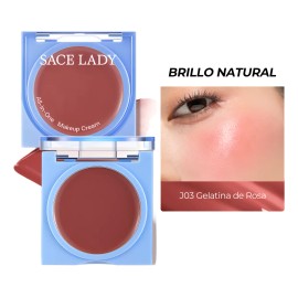 Sace Lady Rubor 3 En 1 Labios, Mejillas Y Ojos Natural Glow