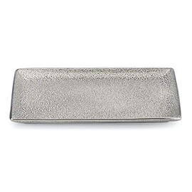 Michael Wainwright Panthera Platinum Rectangular Serving Tray 14-Inch